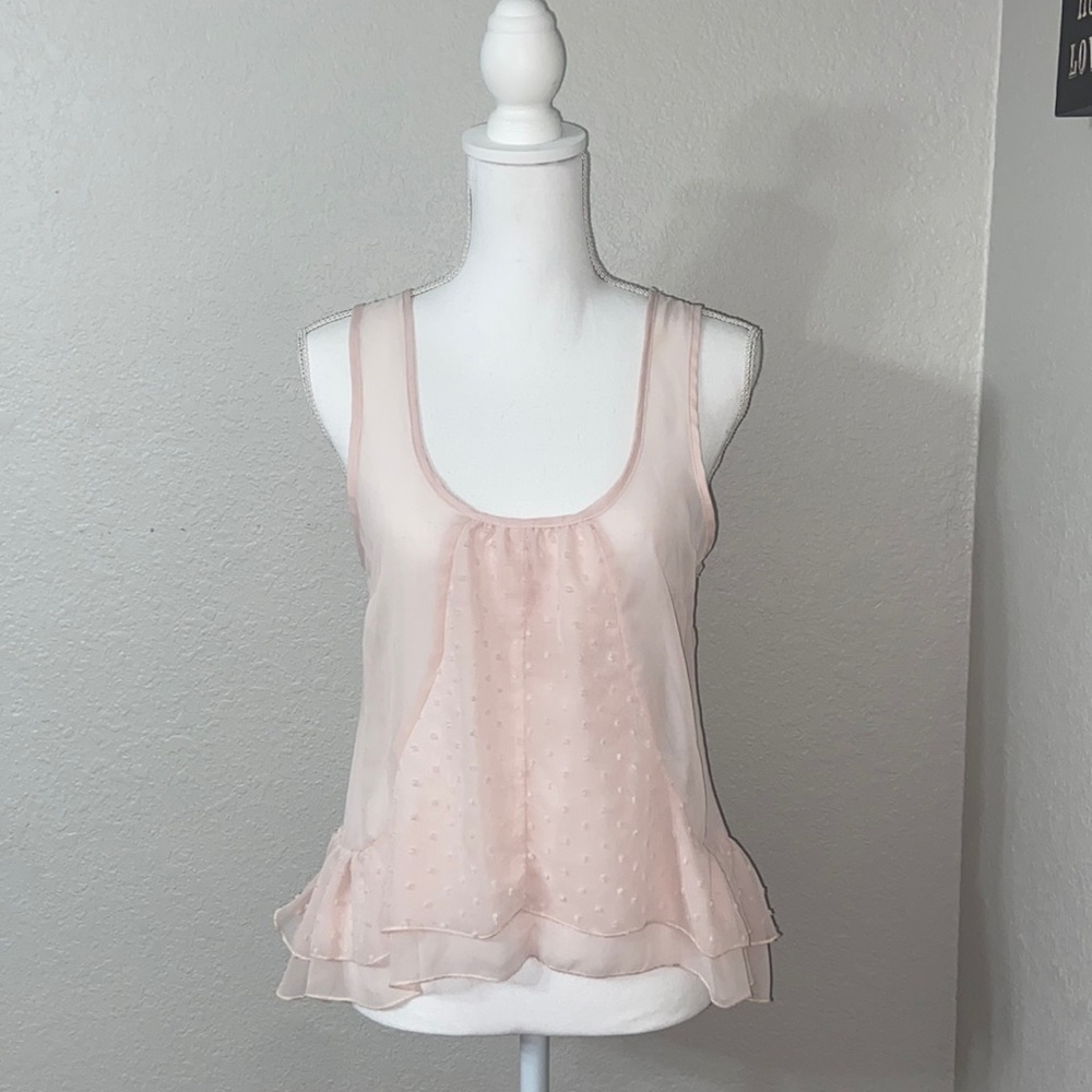 Love On A Hanger Peplum Tank